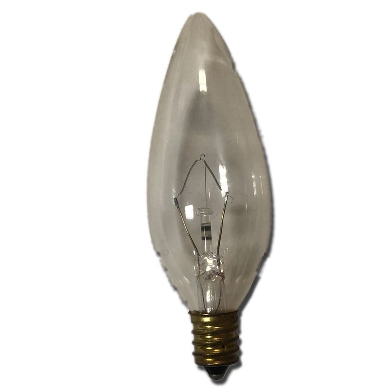 40B10/E14/CL-220v 40 watt, euro-candelabra base (E14), clear torpedo ...